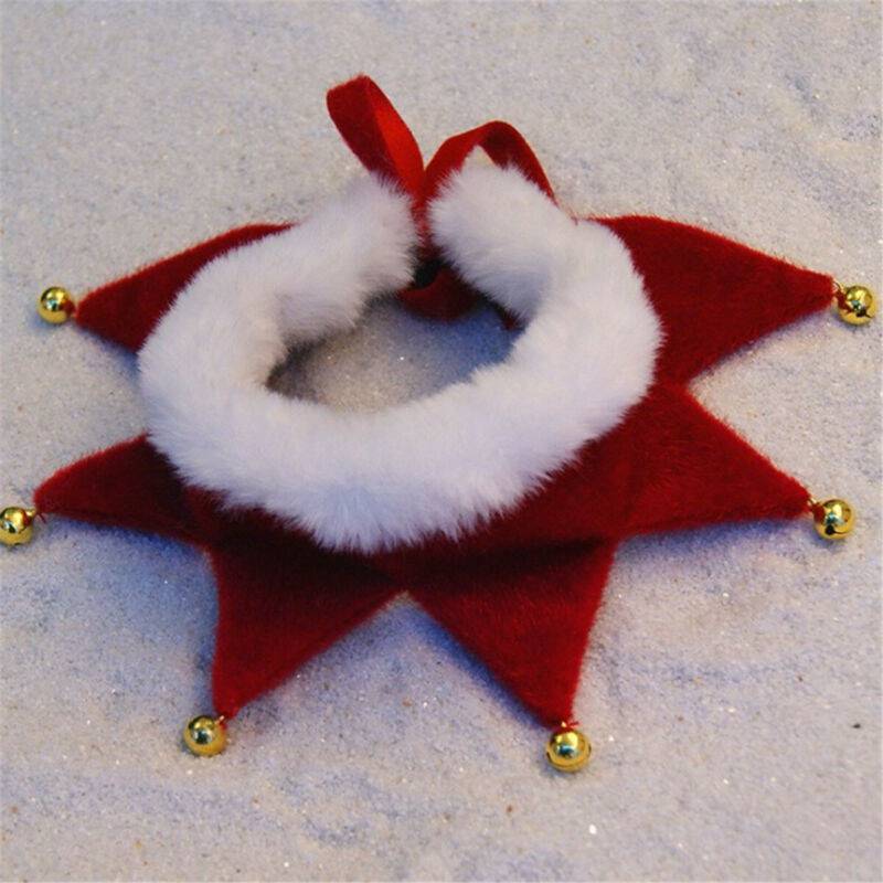 Christmas Dog Bandana Collar Pet Puppy Bell Scarf Christmas Presents Xmas Gift - 图片 16