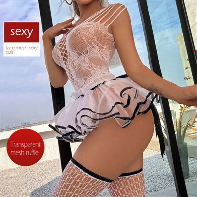 Sexy Lingerie for Women Mesh Lingerie Dress Sexy Underwear Babydoll Nightdress - Image 5