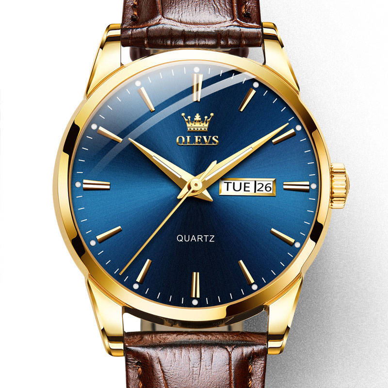 Quartz Watch Business Waterproof Men's Watch Water Proof Watch Fashion - 图片 13