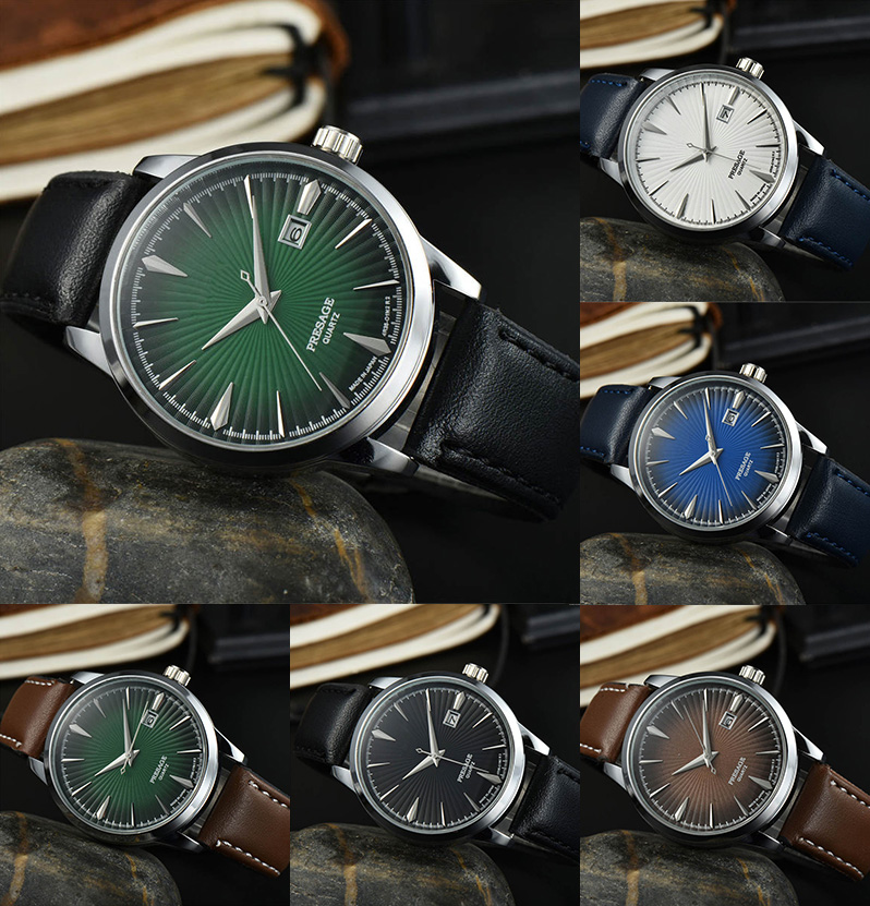 Men's Business Casual Stainless Steel Six-Pin Calendar Men's Quartz Watch Hot Sale Watch - Image 11