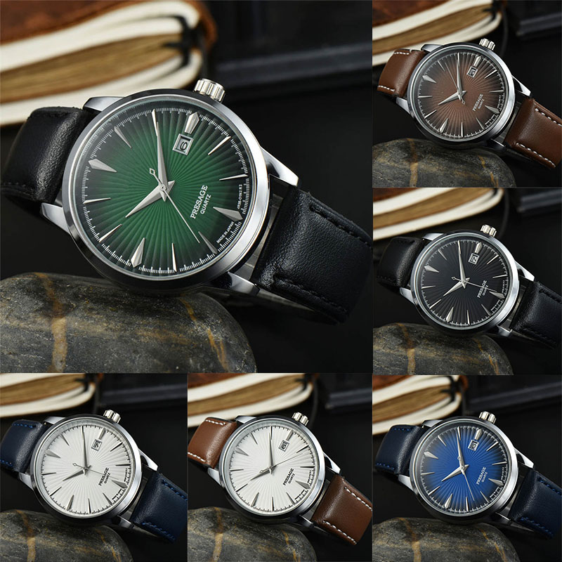 Men's Business Casual Stainless Steel Six-Pin Calendar Men's Quartz Watch Hot Sale Watch - Image 13