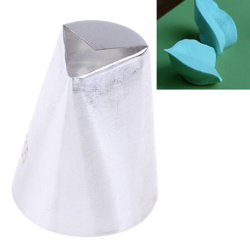 Triangle Leaf Shape Cream Icing Piping Nozzle Cake Making Pastry Dessert Decor - Image 7