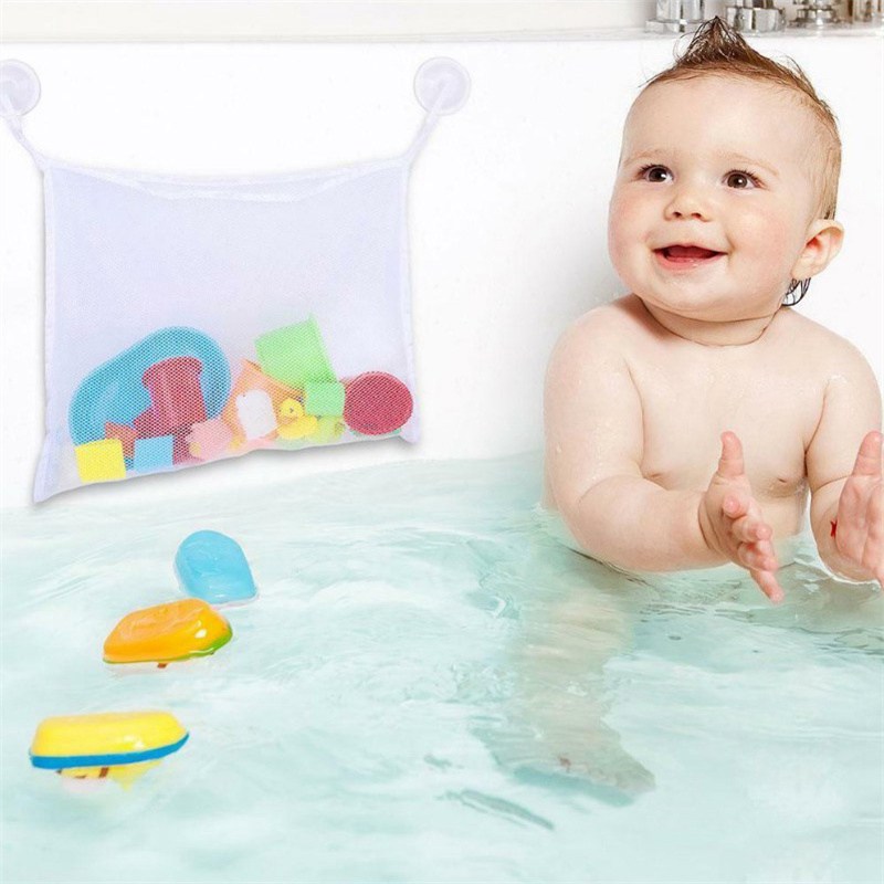 Baby Bathroom Mesh Bag For Bath Toys Bag Baby Kids Toy Storage Net Organizer - Image 7