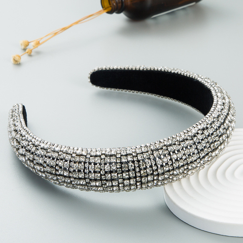 Headband Female Wide Version Baroque Fashion Hair Accessory Hair Ornaments Hair Decor - 图片 8