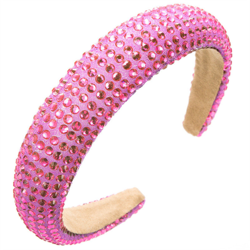 Baroque Full Diamond Sponge Headband Fashion Women Hair Accessory Hair Ornaments - Image 7