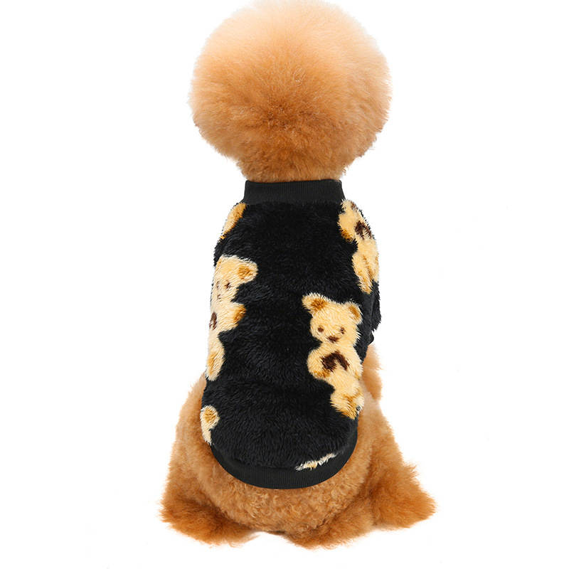 Autumn and Winter Dog Clothes Pet Clothes Super Elastic Fluffy Jacket Fashion - Image 71