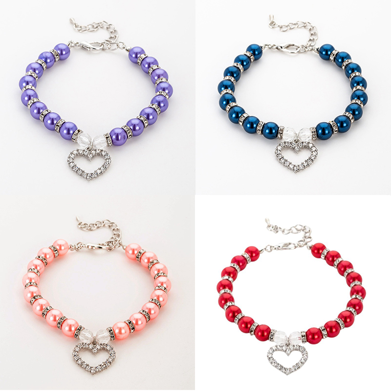 Manufacturers Popular Pet Supplies Pearl Necklace Pet Collar Dogs and Cats Ornament Cross-Border E-Commerce Amazon - Image 15