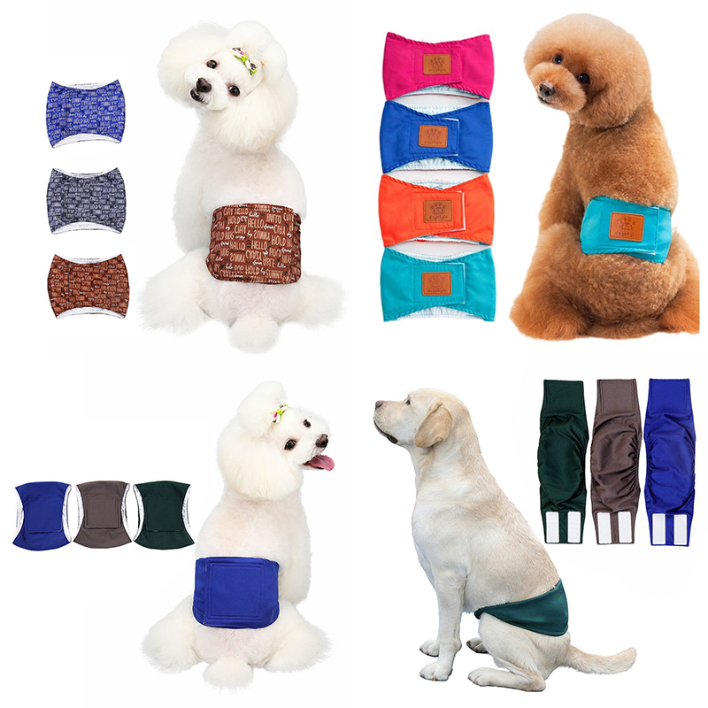 Dog Pet Menstrual Panties Sanitary Panty Dog Clothes Diapers Male Dog Menstrual Panties - 图片 40