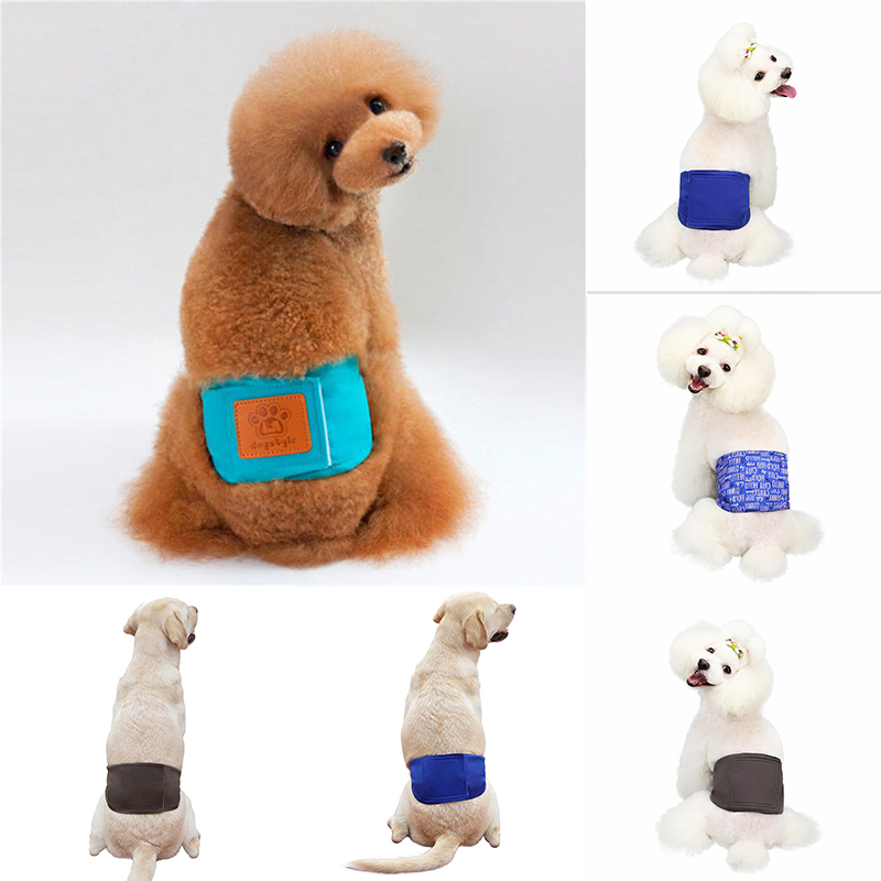 Dog Pet Menstrual Panties Sanitary Panty Dog Clothes Diapers Male Dog Menstrual Panties - 图片 41