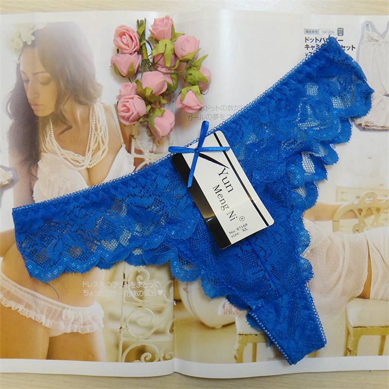 Women's T-Back Sexy T/T-Back Lace Underwear Women's Sexy Stock Lady Thong