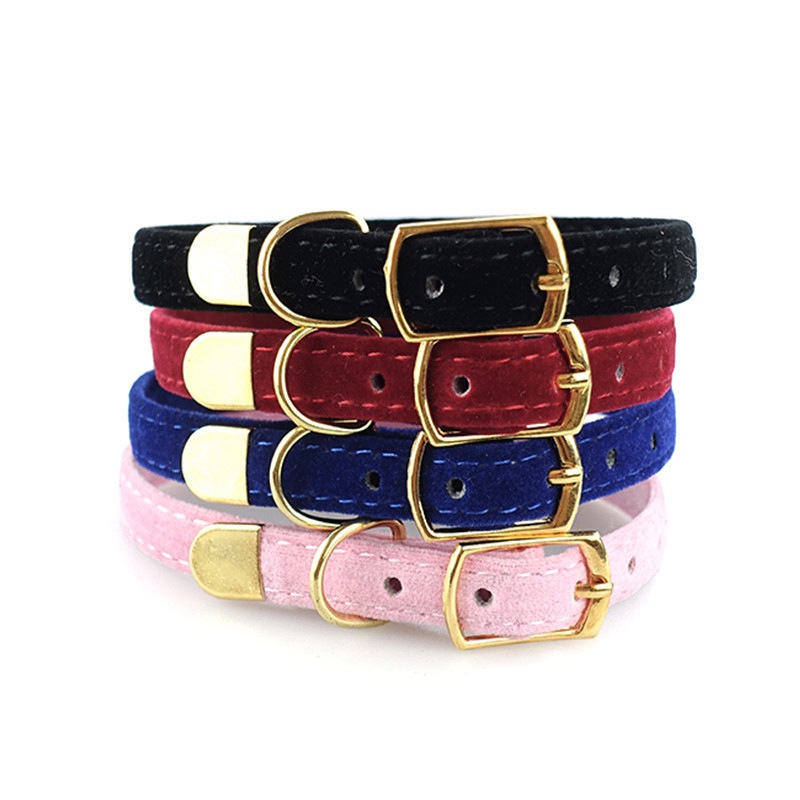 Cat Collar With Bell Safety Cat Collars Puppy Dog Collar For Cats Small Dogs Kittens Solid Pet Collar Chihuahua Products YS0032 - 图片 16