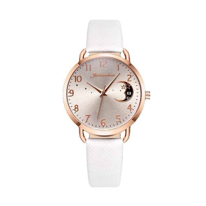 Ladies Womens Watch+Bracelet Fashion Leather Strap Quartz Wristwatch Xmas Gift - 图片 35