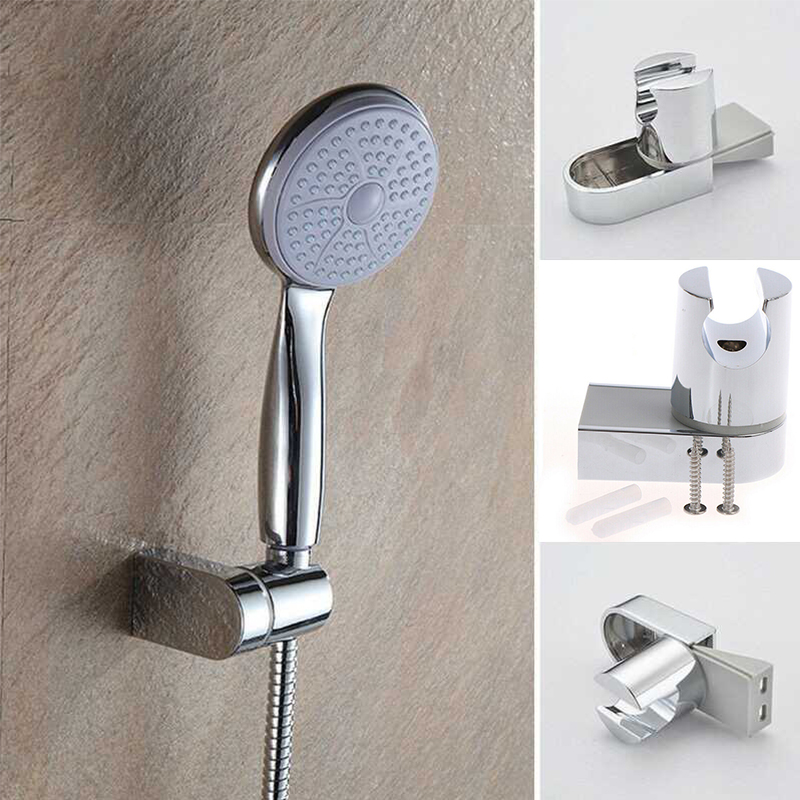 ABS Chrome Adjustable Shower Head Holder Handheld Shower Holder Bathroom Product New - Image 17