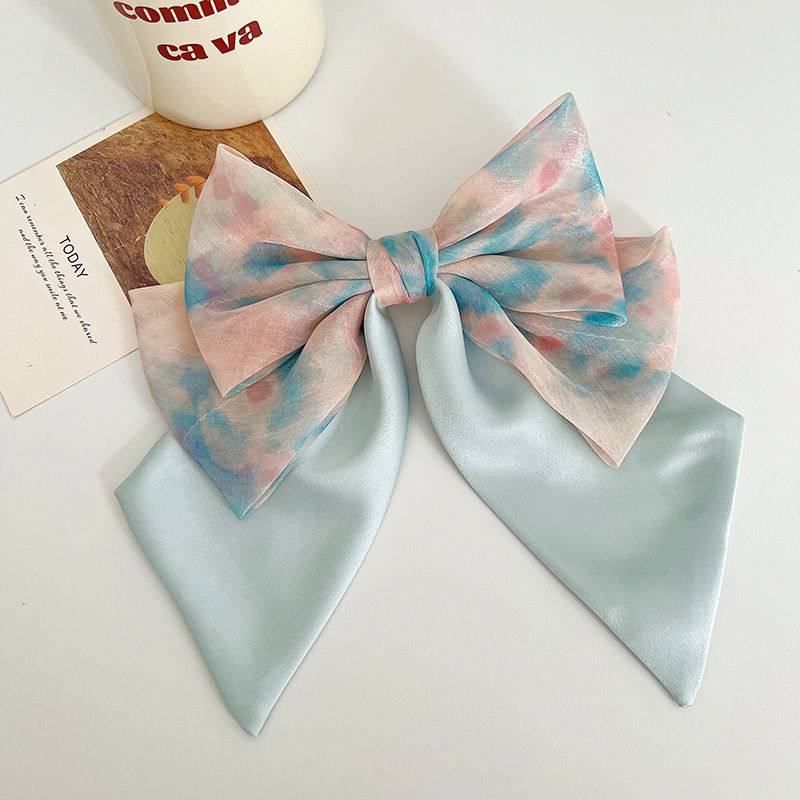 Bow Barrettes Hair Clip Spring Clip Diy Hairpin Head Clip Hairpin Hair Accessories - 图片 17