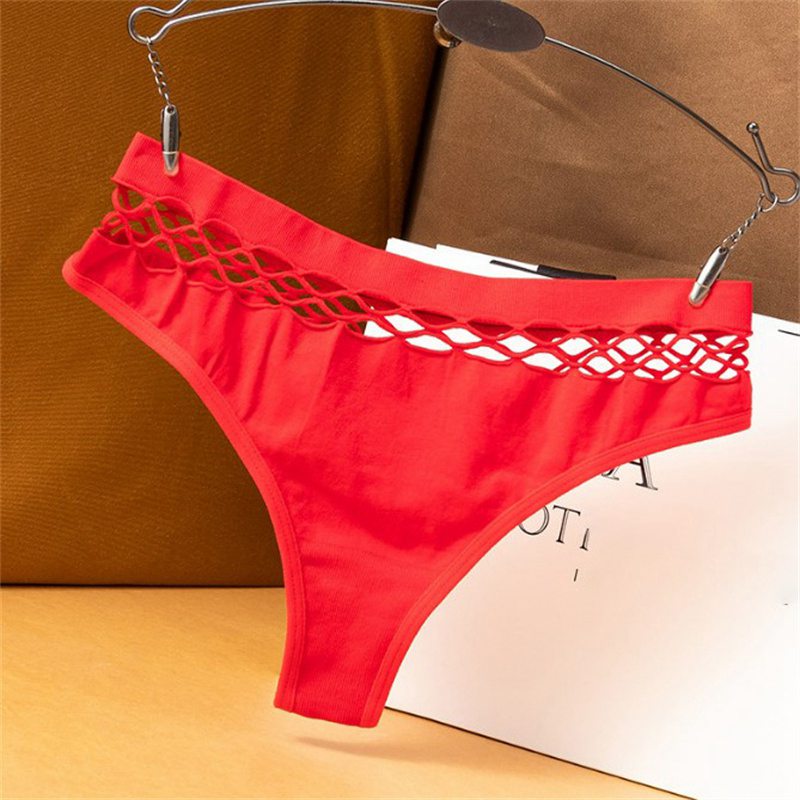 Sexy Mesh Lace Knickers Thong Panties G-string Women Lingerie Underwear Brief - 图片 12