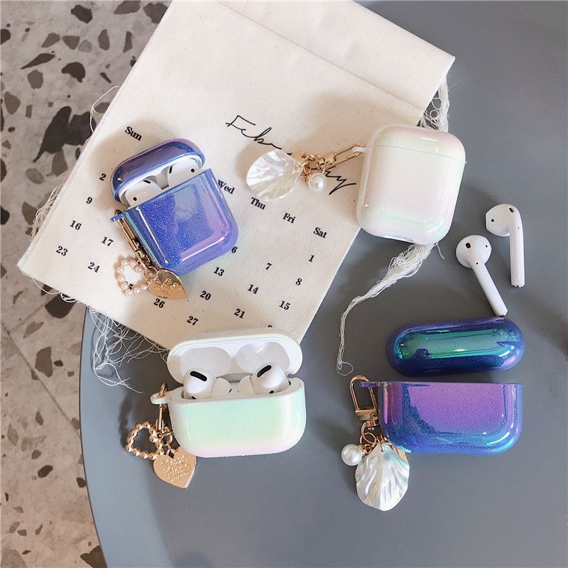 Glitter BLING Airpods 1/2/Pro Case Shockproof Hard Protective Earphones Cover