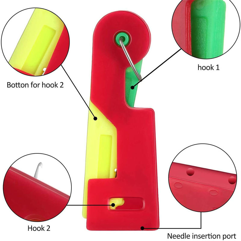 10X AUTOMATIC NEEDLE THREADER THREAD DEVICE EASY STITCH THREAD TOOL SEWING - 图片 15