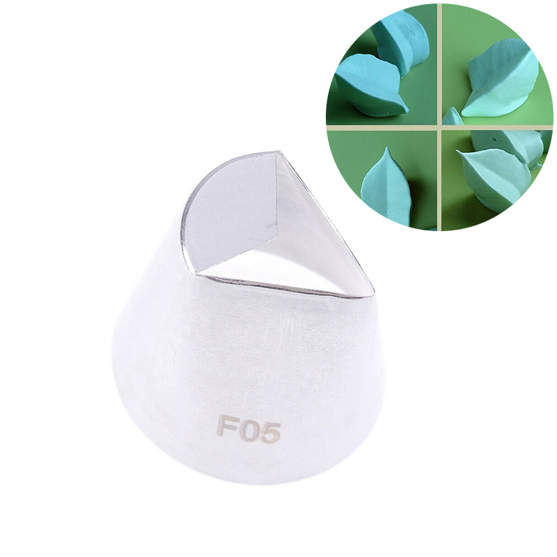 Triangle Leaf Shape Cream Icing Piping Nozzle Cake Making Pastry Dessert Decor - Image 17
