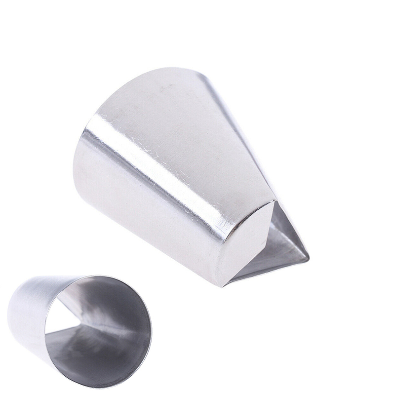 Triangle Leaf Shape Cream Icing Piping Nozzle Cake Making Pastry Dessert Decor - Image 18