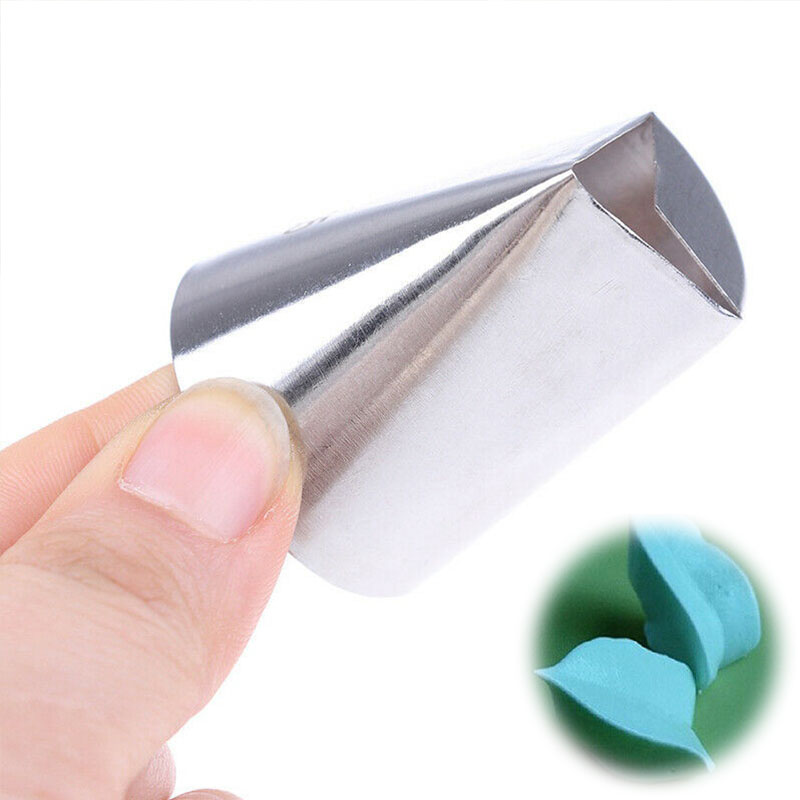 Triangle Leaf Shape Cream Icing Piping Nozzle Cake Making Pastry Dessert Decor - Image 9