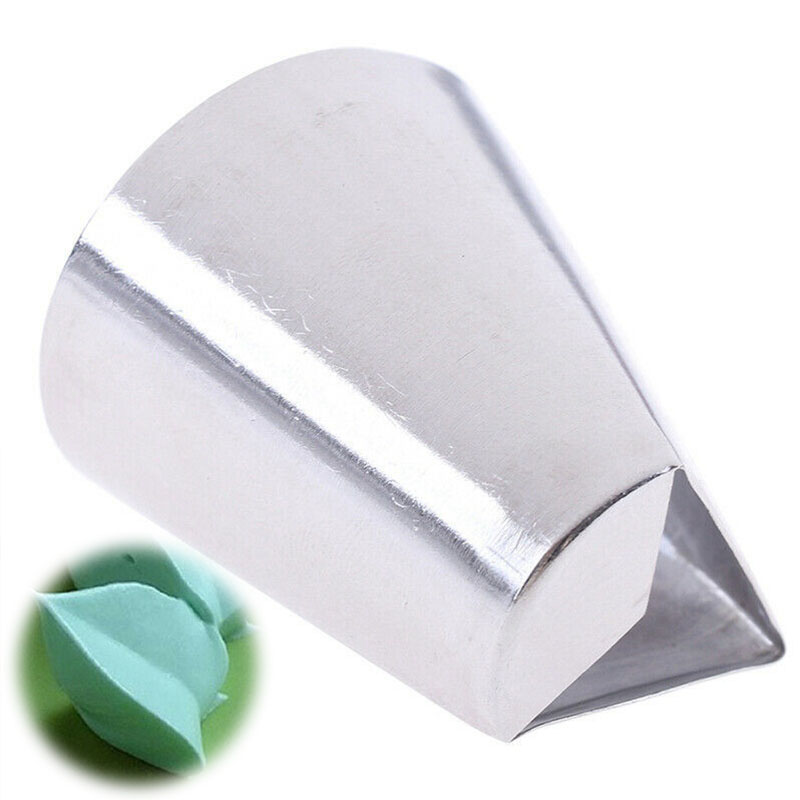 Triangle Leaf Shape Cream Icing Piping Nozzle Cake Making Pastry Dessert Decor - Image 10