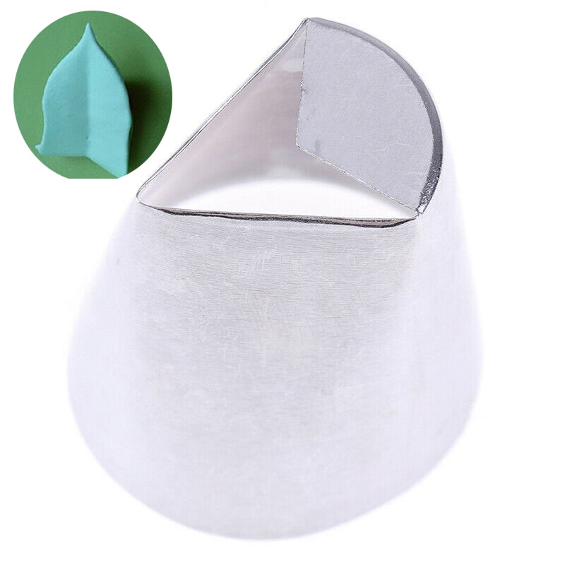 Triangle Leaf Shape Cream Icing Piping Nozzle Cake Making Pastry Dessert Decor - Image 20