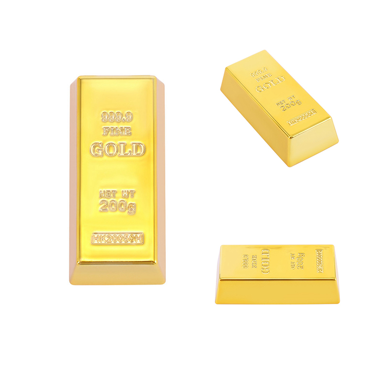 Creative Gold Brick Shape Resin Fridge Magnet Removable Kitchen Refrigerator Magnets Magnet Sticker Craft Kids Gifts Home Decor - 图片 10