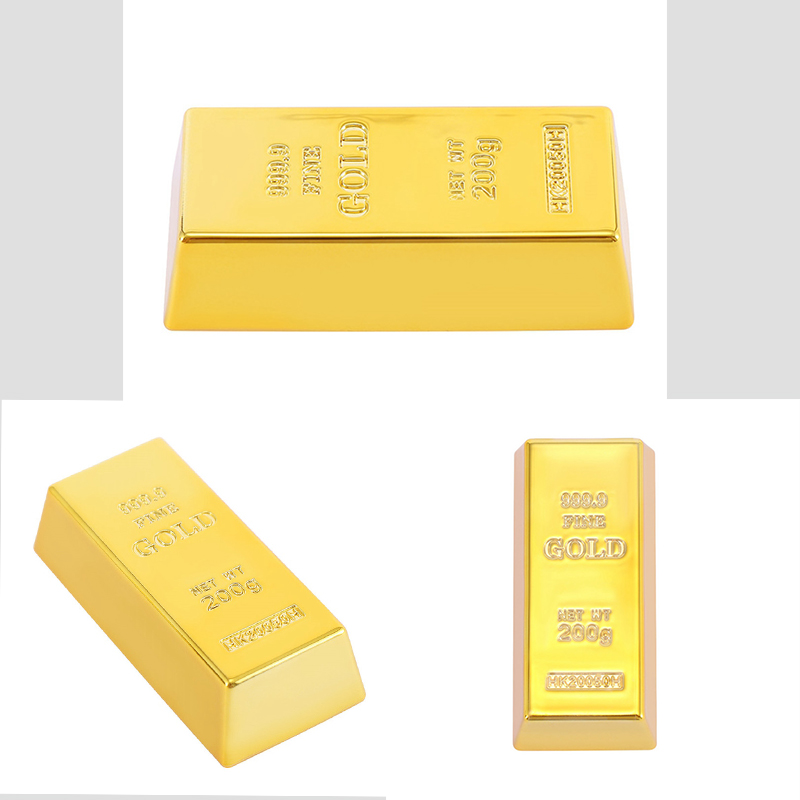 Creative Gold Brick Shape Resin Fridge Magnet Removable Kitchen Refrigerator Magnets Magnet Sticker Craft Kids Gifts Home Decor - 图片 11