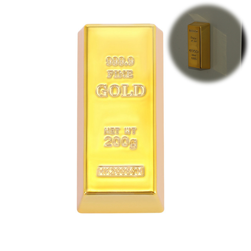 Creative Gold Brick Shape Resin Fridge Magnet Removable Kitchen Refrigerator Magnets Magnet Sticker Craft Kids Gifts Home Decor - 图片 18
