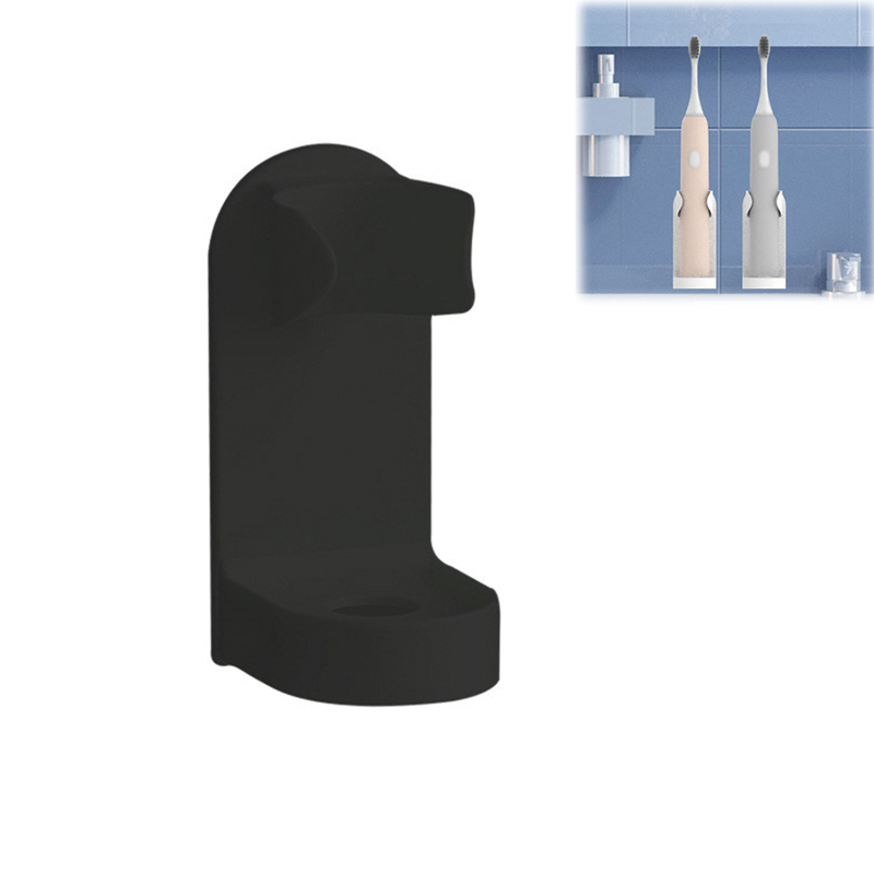 Hot Sale1PC Toothbrush Stand Rack Organizer Electric Toothbrush Wall-Mounted Holder Space Saving Bathroom Accessories - 图片 13