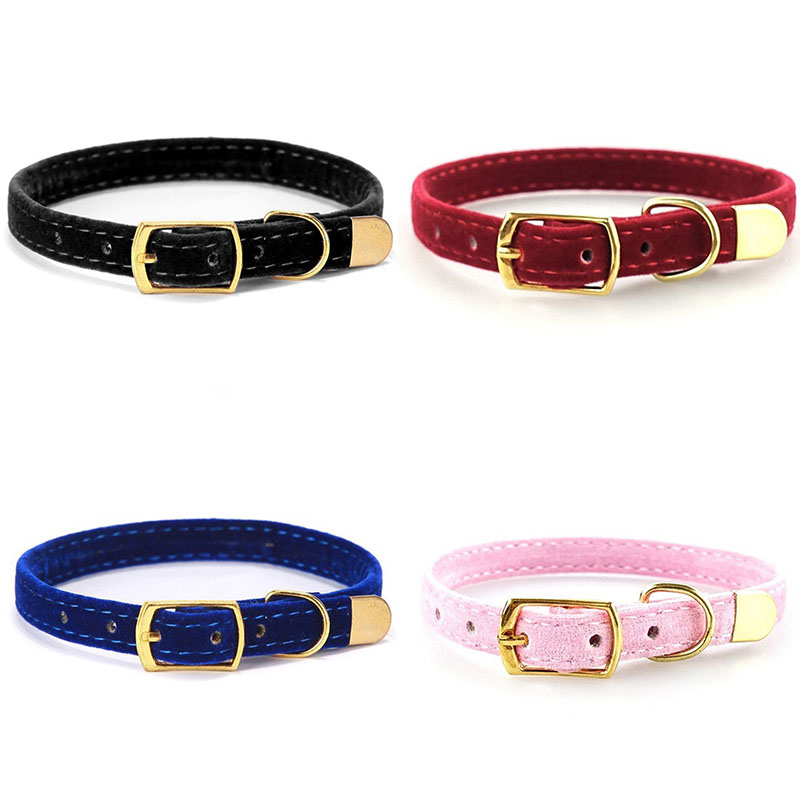 Cat Collar With Bell Safety Cat Collars Puppy Dog Collar For Cats Small Dogs Kittens Solid Pet Collar Chihuahua Products YS0032 - 图片 28