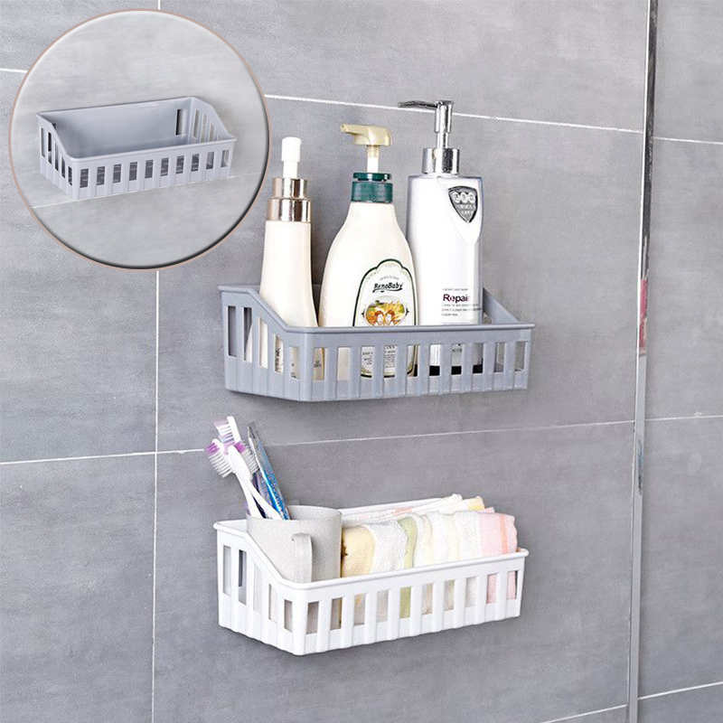 Bathroom Storage Basket Holder Shelf Shower Caddy Shampoo Suction Cup Hot - Image 10