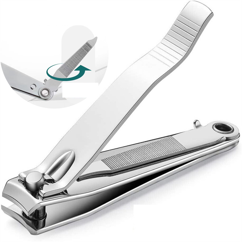 Elegant Touch Large Toe Nail Clippers Cutters Trimmer Nipper Finger Effortless - 图片 12