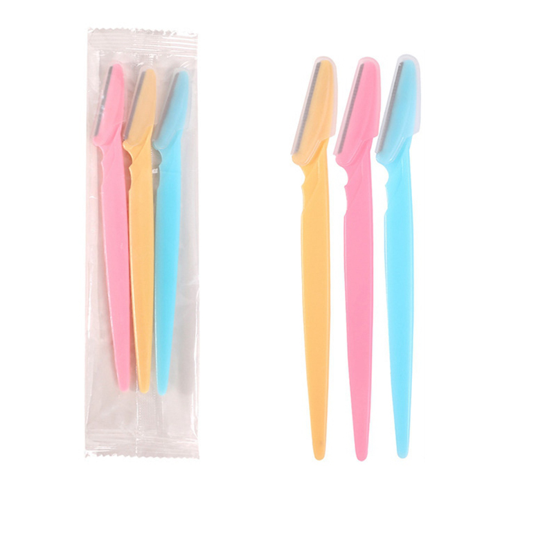 6X Face Eyebrow Shaver Trimmer Dermaplaning Shaper Razor Hair Removal Tool Women - Image 13