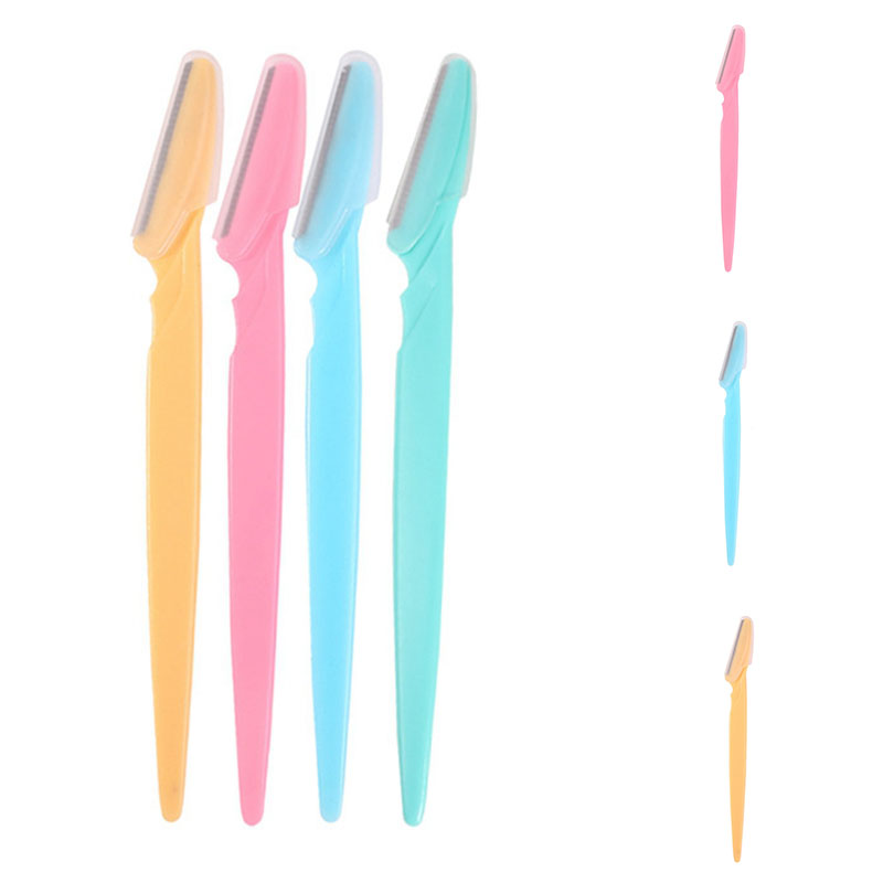 6X Face Eyebrow Shaver Trimmer Dermaplaning Shaper Razor Hair Removal Tool Women - Image 17