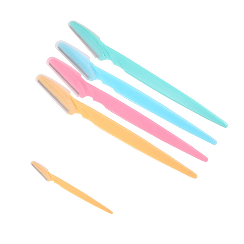 6X Face Eyebrow Shaver Trimmer Dermaplaning Shaper Razor Hair Removal Tool Women - Image 18