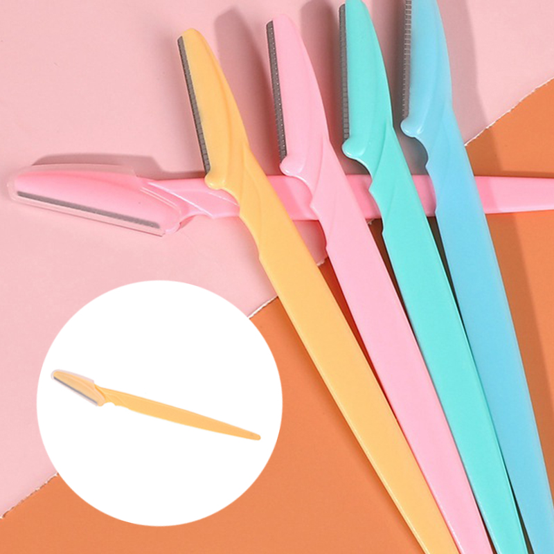 6X Face Eyebrow Shaver Trimmer Dermaplaning Shaper Razor Hair Removal Tool Women - Image 19