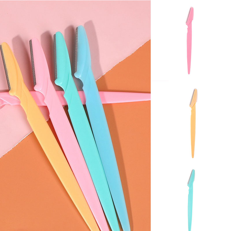 6X Face Eyebrow Shaver Trimmer Dermaplaning Shaper Razor Hair Removal Tool Women - Image 12