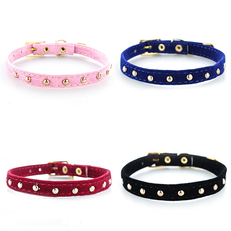 Cat Collar With Bell Safety Cat Collars Puppy Dog Collar For Cats Small Dogs Kittens Solid Pet Collar Chihuahua Products YS0032 - 图片 23
