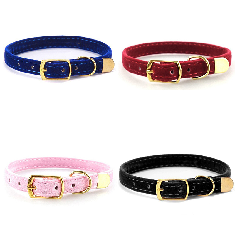 Cat Collar With Bell Safety Cat Collars Puppy Dog Collar For Cats Small Dogs Kittens Solid Pet Collar Chihuahua Products YS0032 - 图片 24