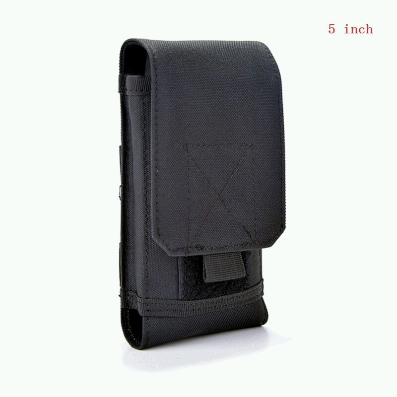 Universal Outdoor Army Tactical Pouch Holster Mobile Phone Case Bag Holder Belt