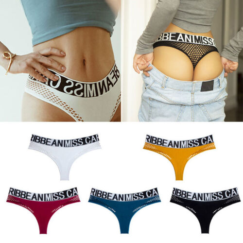 Sexy Women's Panties Sports Underwear Fashion Mesh Lingerie Hot G-String Thong - 图片 10