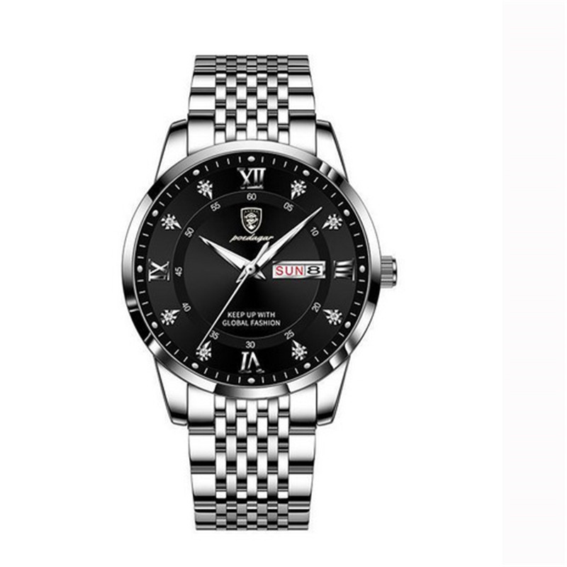 Men's Watch New Men's Watch Waterproof Luminous Calendar Quartz Wrist Watch - 图片 4