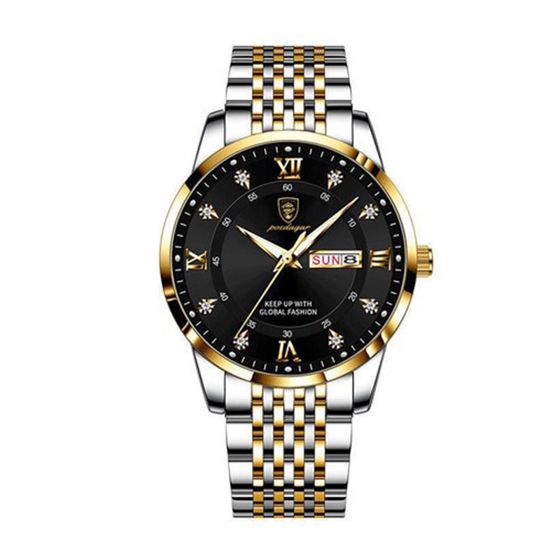 Men's Watch New Men's Watch Waterproof Luminous Calendar Quartz Wrist Watch - 图片 8