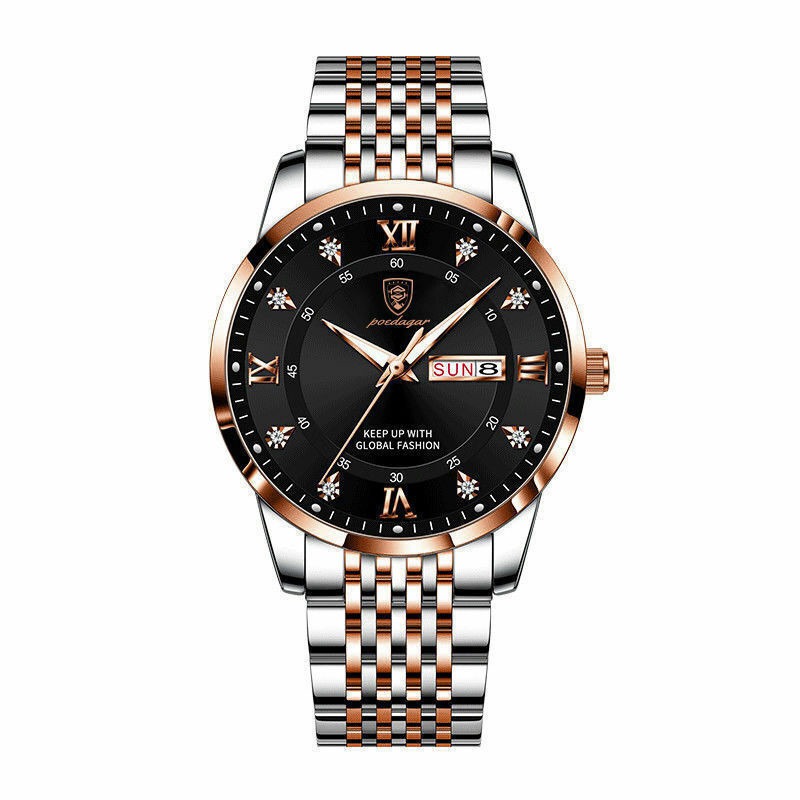 Men's Watch New Men's Watch Waterproof Luminous Calendar Quartz Wrist Watch - 图片 10