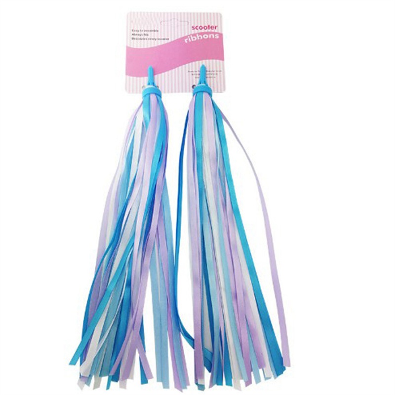 Kids Child Handlebar Bike Scooters Streamers Sparkle Tassel Ribbon Girls Boys - Image 5