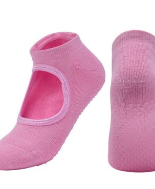 1 Pair Ladies OR Mens Sport Gym Yoga Non Slip Gripper Sole Trainer Liner Socks