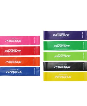 Fitness Pull Strap Strain Relief Bushing Yoga Belt Elastic Band Elastic Force Circle Resistance Band Resistance Ring Natural Latex Hip Exercise Band