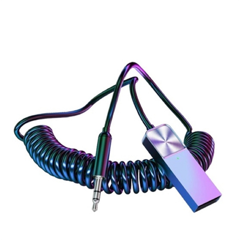 Car USB Bluetooth Aux Adapter Dongle USB To 3.5mm Jack Audio Wireless Handsfree