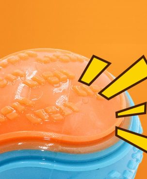 Bite-resistant Pet Dog Toy Rubber Ball Beef-flavored Elastic Ball To Prevent Dog From Destroying Things Dog Training Supply